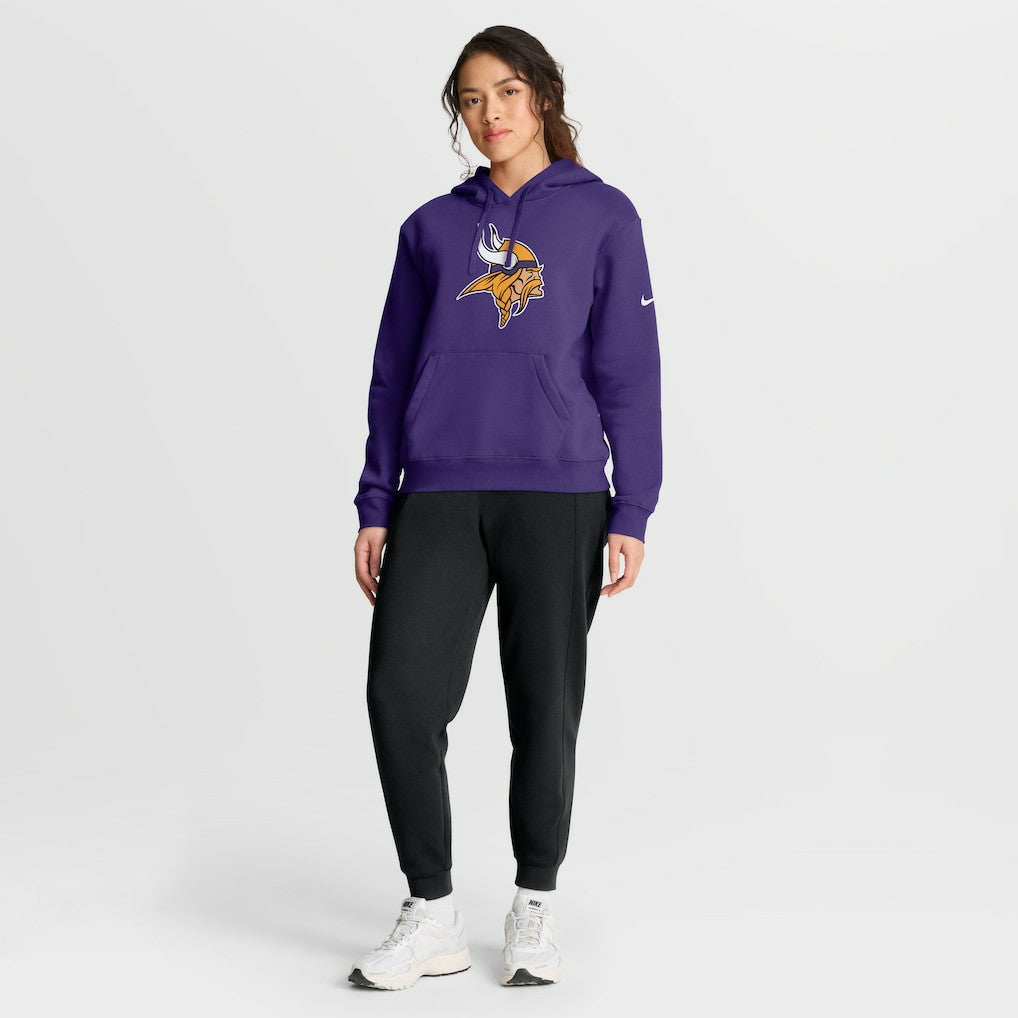 Minnesota Vikings Women's Club Fleece Hoodie - Purple - Nike