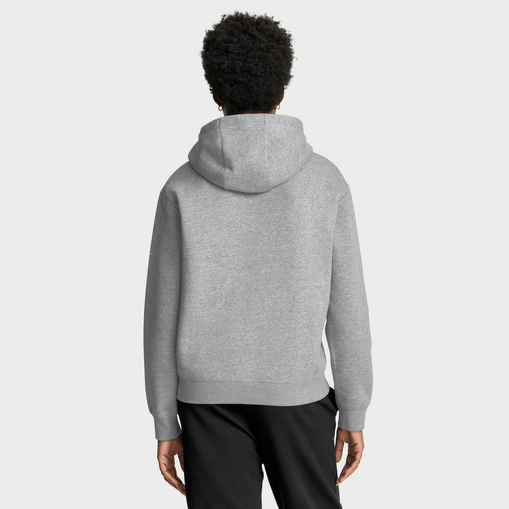 New York Giants Women's Club Fleece Hoodie - Heather Gray - Nike