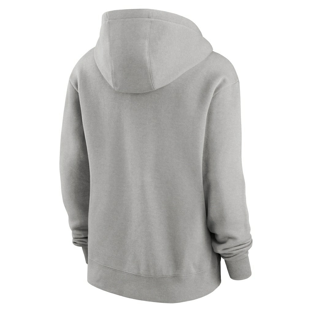 Philadelphia Eagles Women's Club Fleece Hoodie - Heather Gray - Nike