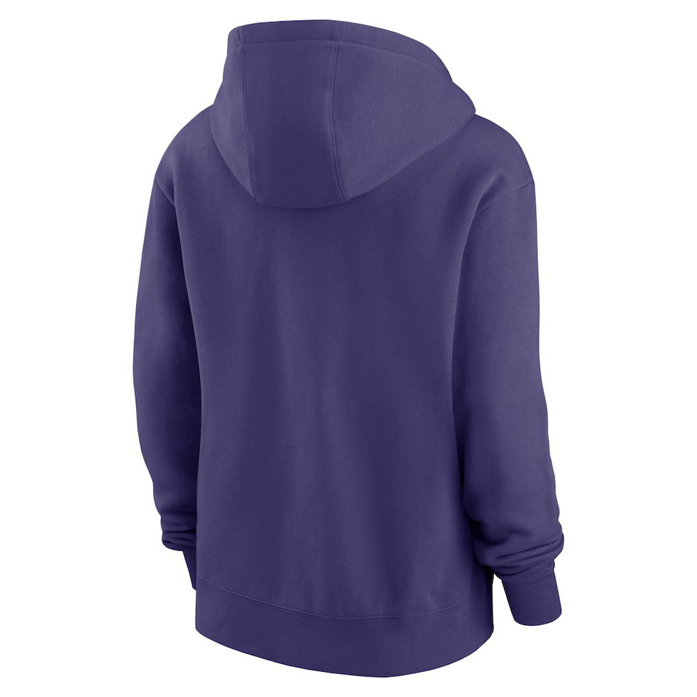 Baltimore Ravens Women's Club Fleece Hoodie - Purple - Nike