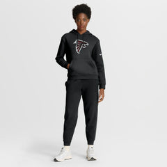 Atlanta Falcons Women's Club Fleece Hoodie - Black - Nike