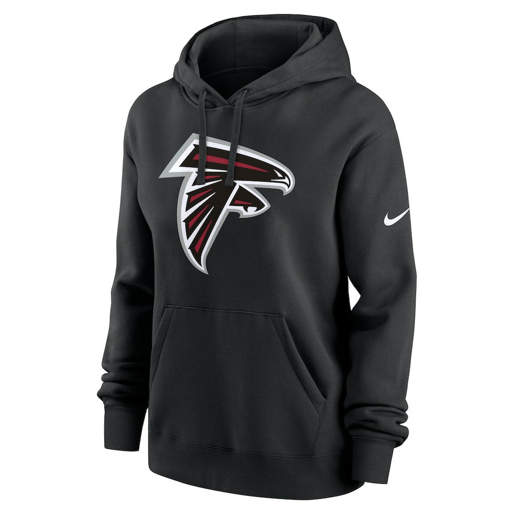 Atlanta Falcons Women's Club Fleece Hoodie - Black - Nike