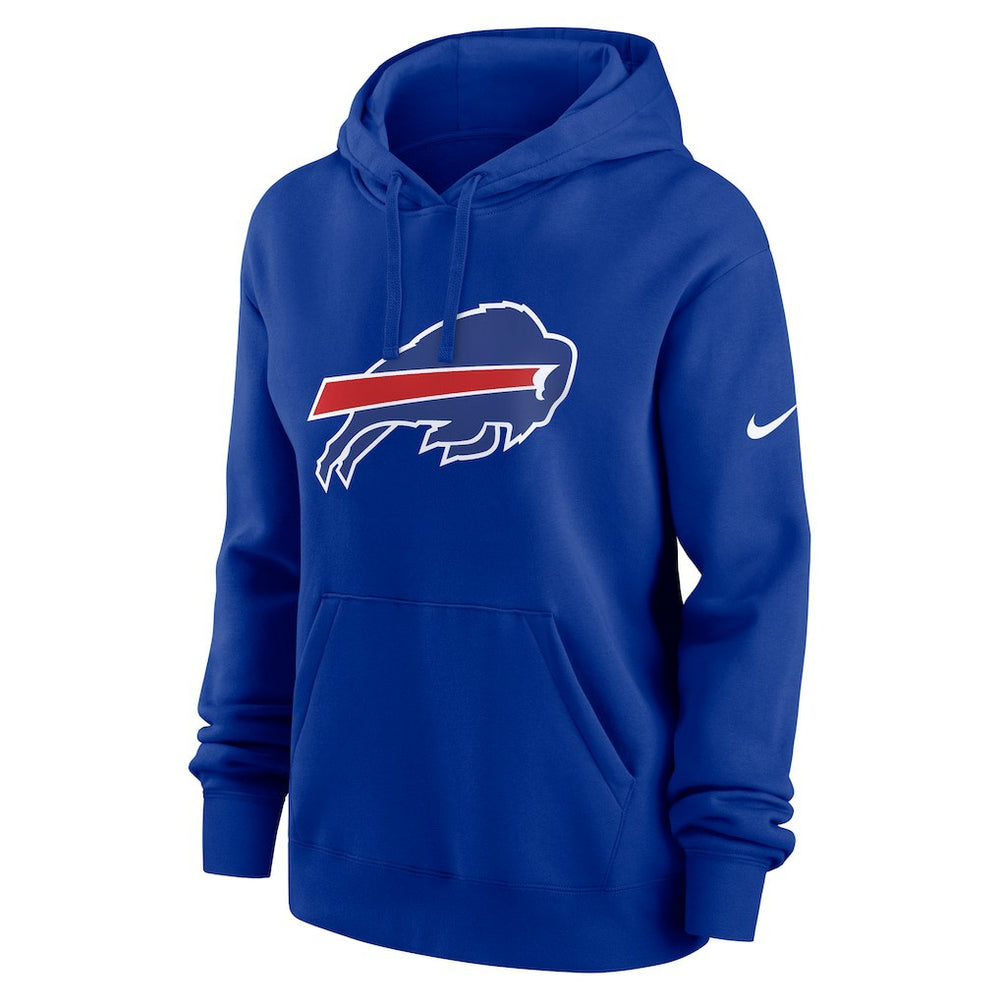 Buffalo Bills Women's Club Fleece Hoodie - Royal - Nike