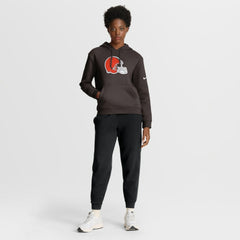 Cleveland Browns Women's Club Fleece Hoodie - Brown - Nike