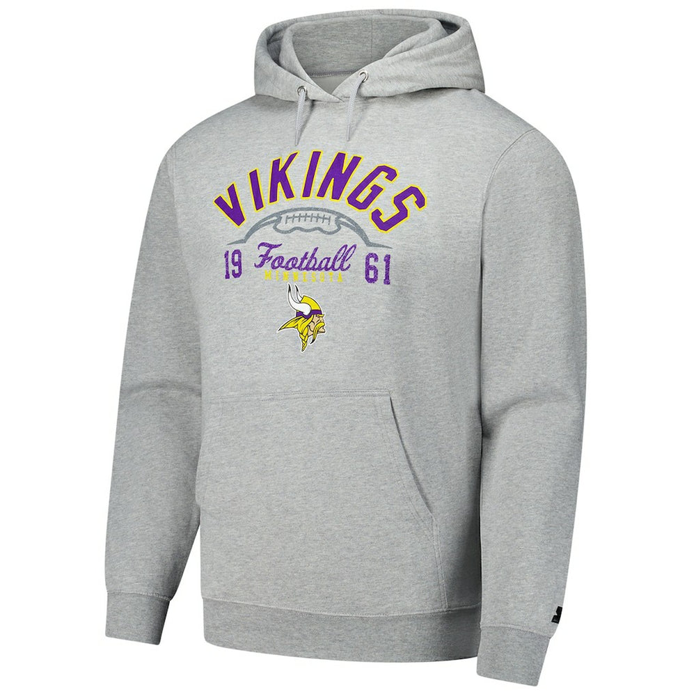 Minnesota Vikings Starter Pullover Hoodie - Heather Gray - NFL