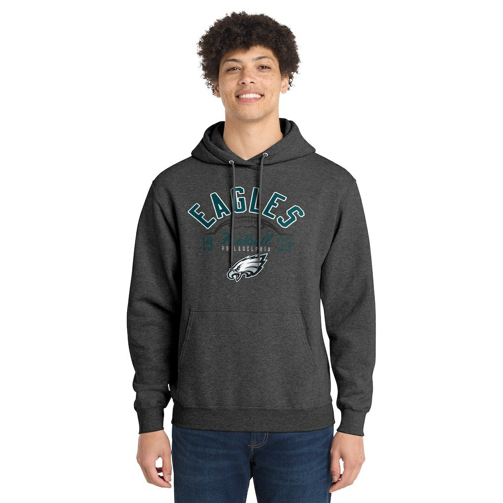 Philadelphia Eagles Starter Pullover Hoodie - Heather Gray - NFL