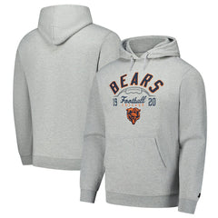 Chicago Bears Starter Pullover Hoodie - Heather Gray - NFL