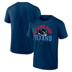 Houston Texans H-Town Helmet T-Shirt - Navy - Fanatics