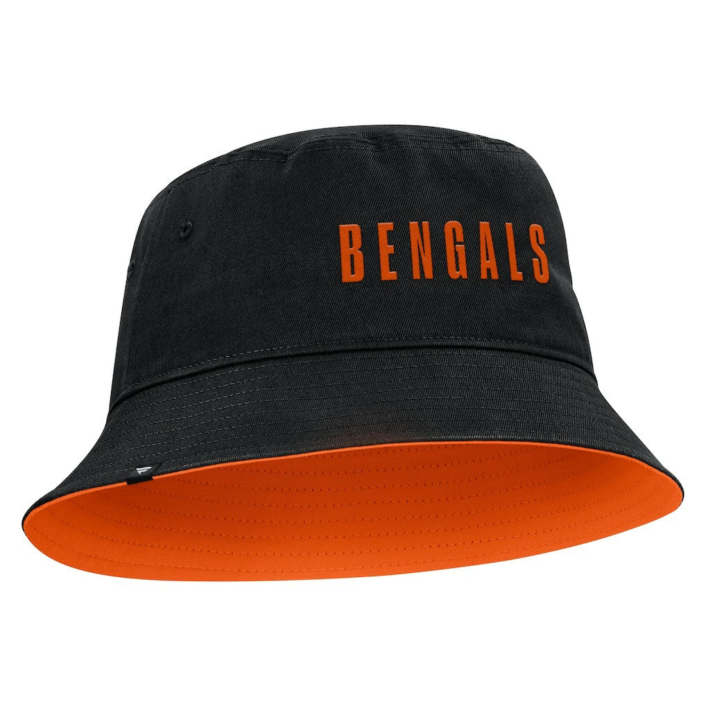 Cincinnati Bengals Strong Side Bucket Hat - Black - Fanatics