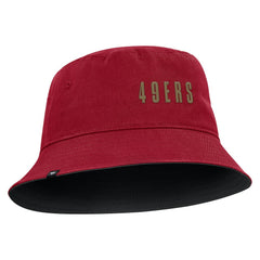 San Francisco 49ers Strong Side Bucket Hat - Scarlet - Fanatics