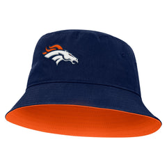 Denver Broncos Strong Side Bucket Hat - Navy - Fanatics