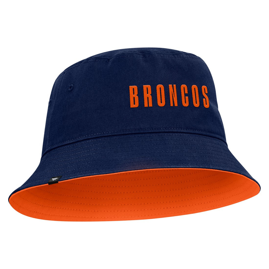 Denver Broncos Strong Side Bucket Hat - Navy - Fanatics