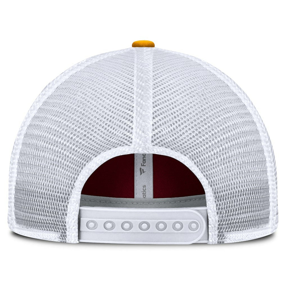 Washington Commanders Franchise Trucker Adjustable Hat - Burgundy/Gold - Fanatics