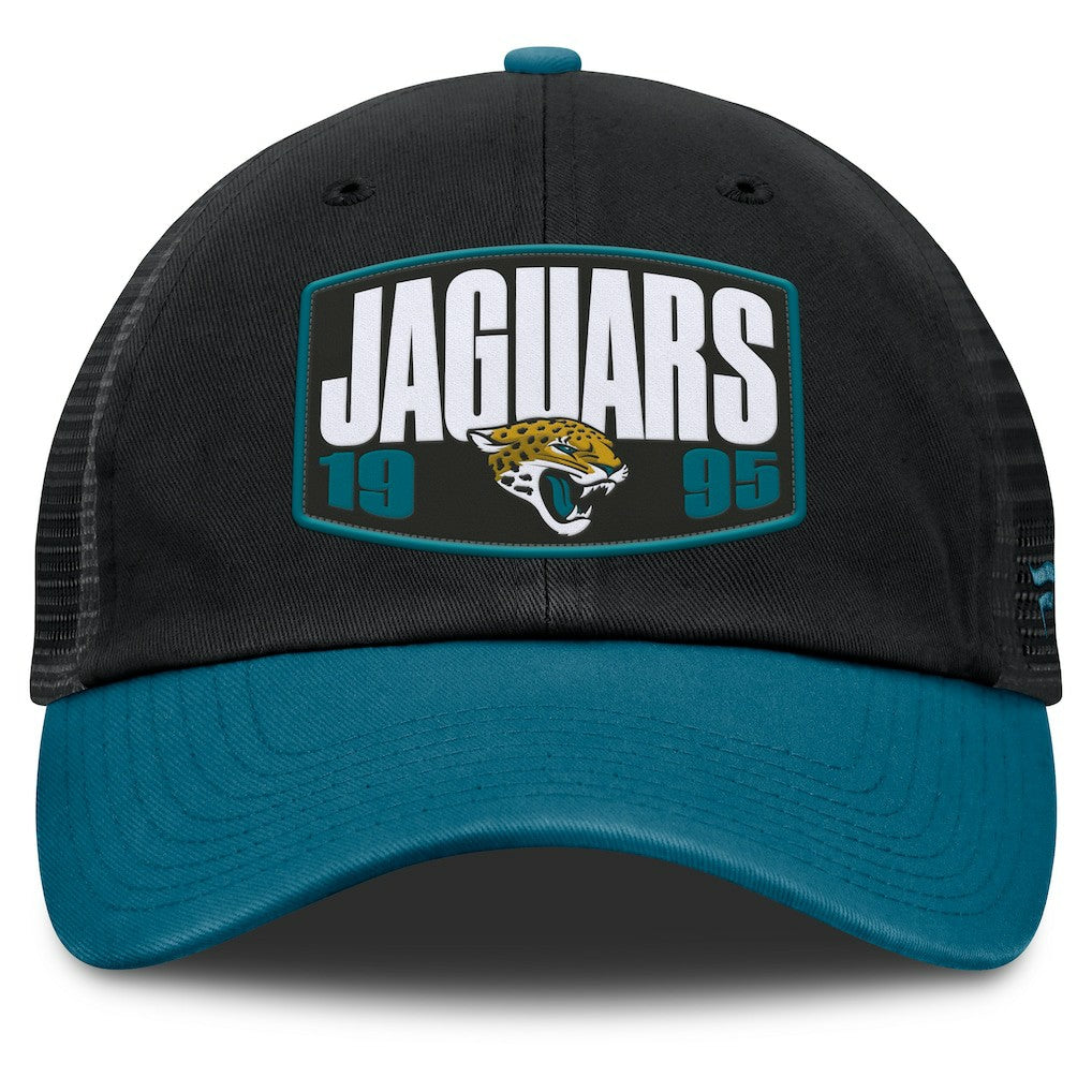 Jacksonville Jaguars Franchise Trucker Adjustable Hat - Black/Teal - Fanatics