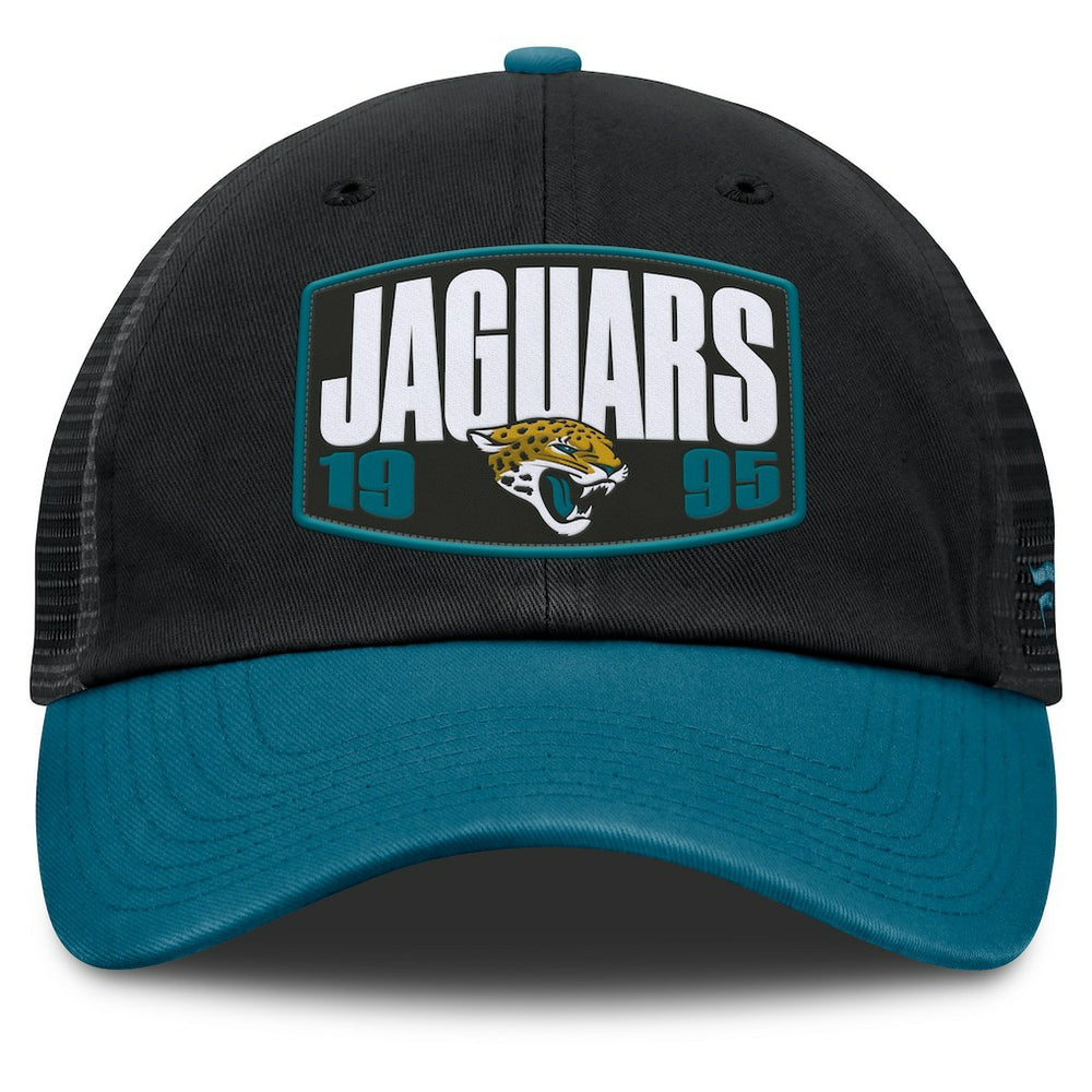 Jacksonville Jaguars Franchise Trucker Adjustable Hat - Black/Teal - Fanatics