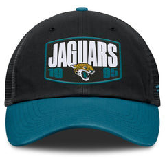 Jacksonville Jaguars Franchise Trucker Adjustable Hat - Black/Teal - Fanatics