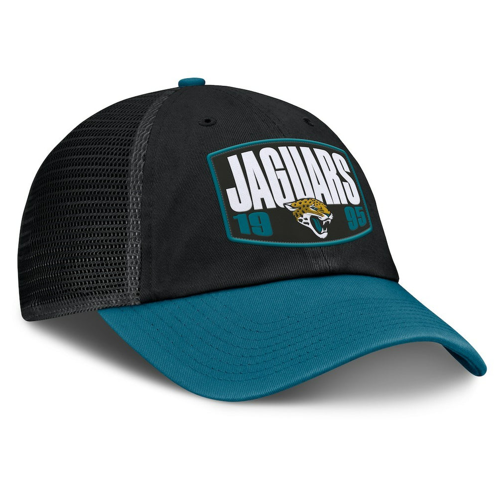 Jacksonville Jaguars Franchise Trucker Adjustable Hat - Black/Teal - Fanatics