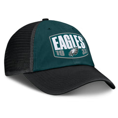 Philadelphia Eagles Franchise Trucker Adjustable Hat - Midnight Green/Black - Fanatics