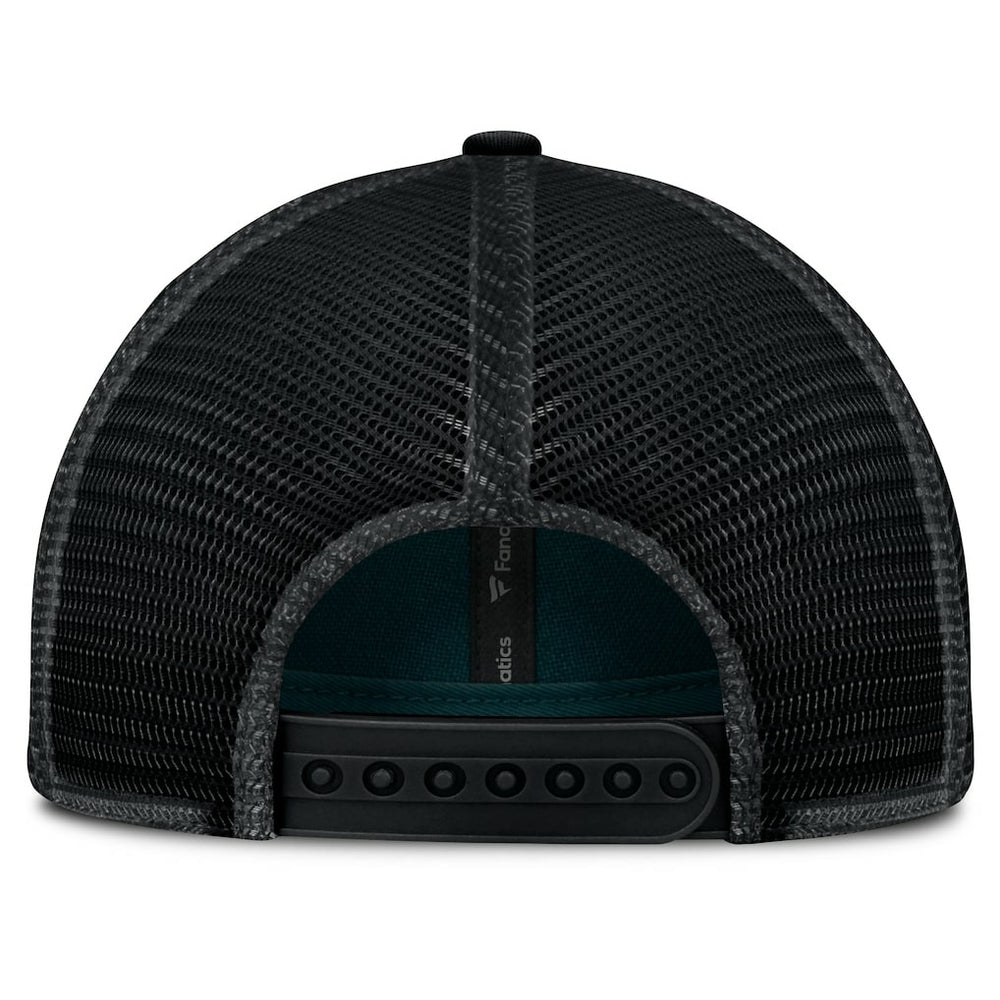 Philadelphia Eagles Franchise Trucker Adjustable Hat - Midnight Green/Black - Fanatics