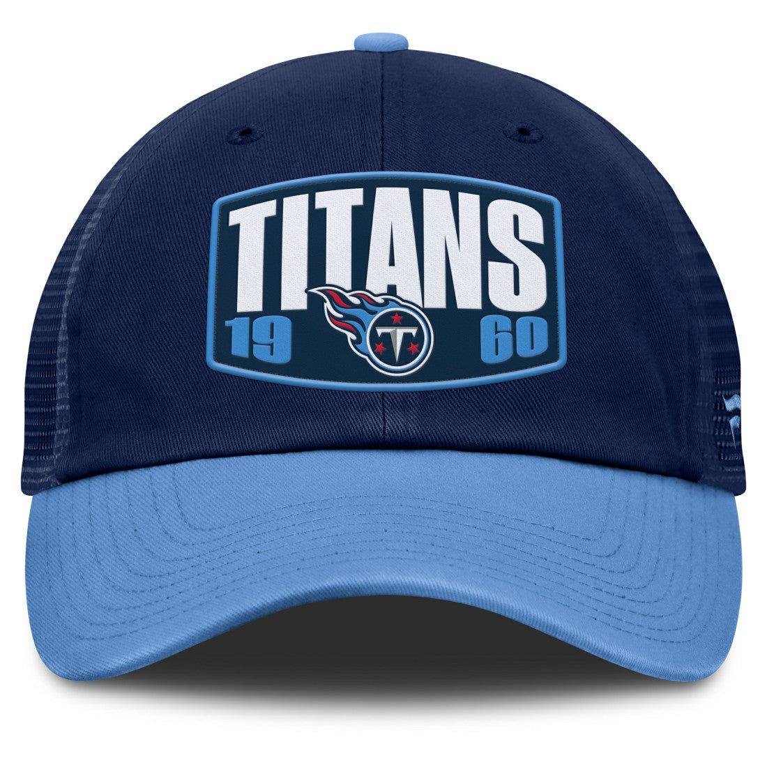 Tennessee Titans Franchise Trucker Adjustable Hat - Navy/Light Blue - Fanatics