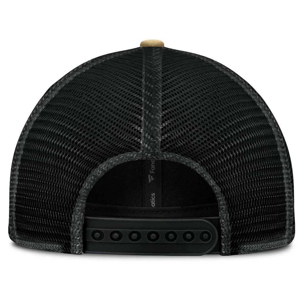 New Orleans Saints Franchise Trucker Adjustable Hat - Black/Gold - Fanatics
