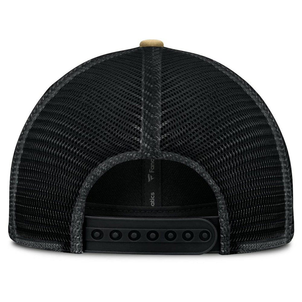 New Orleans Saints Franchise Trucker Adjustable Hat - Black/Gold - Fanatics