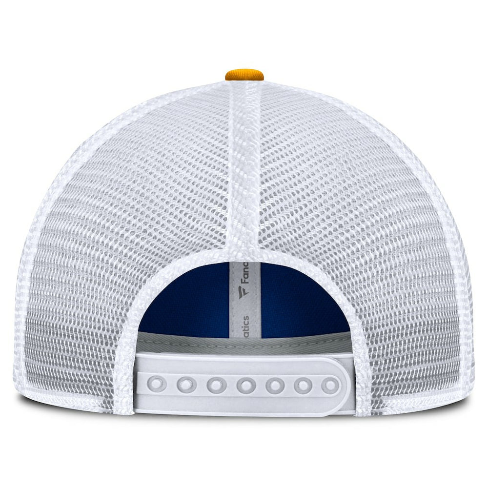 Los Angeles Rams Franchise Trucker Adjustable Hat - Royal/Gold - Fanatics