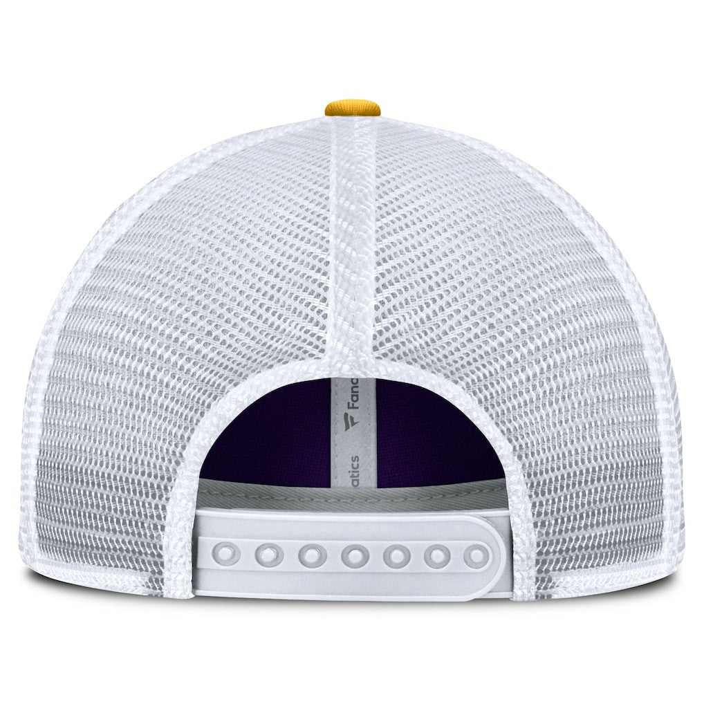 Minnesota Vikings Franchise Trucker Adjustable Hat - Purple/Gold - Fanatics