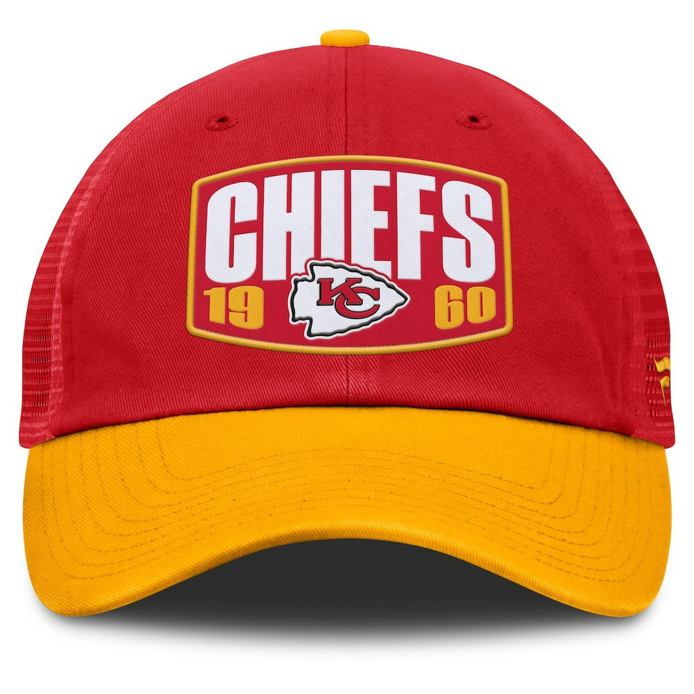 Kansas City Chiefs Franchise Trucker Adjustable Hat - Red/Gold - Fanatics