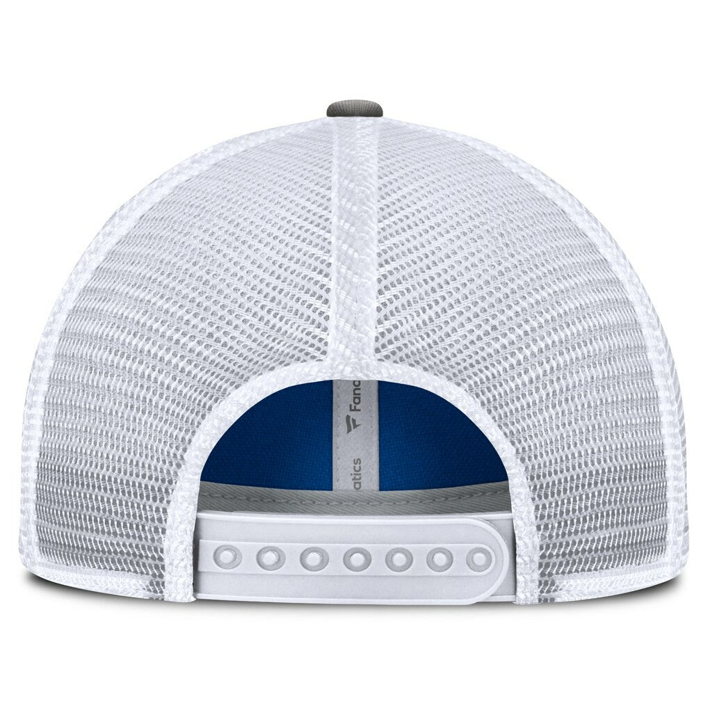 Detroit Lions Franchise Trucker Adjustable Hat - Blue/Gray - Fanatics