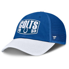 Indianapolis Colts Franchise Trucker Adjustable Hat - Royal/White - Fanatics