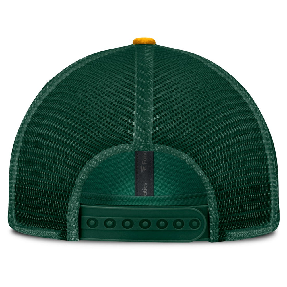 Green Bay Packers Franchise Trucker Adjustable Hat - Green/Gold - Fanatics