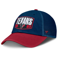Houston Texans Franchise Trucker Adjustable Hat - Navy/Red - Fanatics