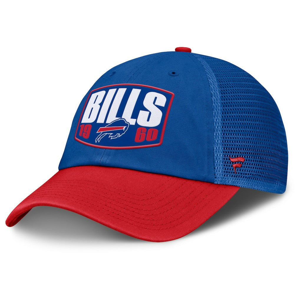 Buffalo Bills Franchise Trucker Adjustable Hat - Royal/Red - Fanatics
