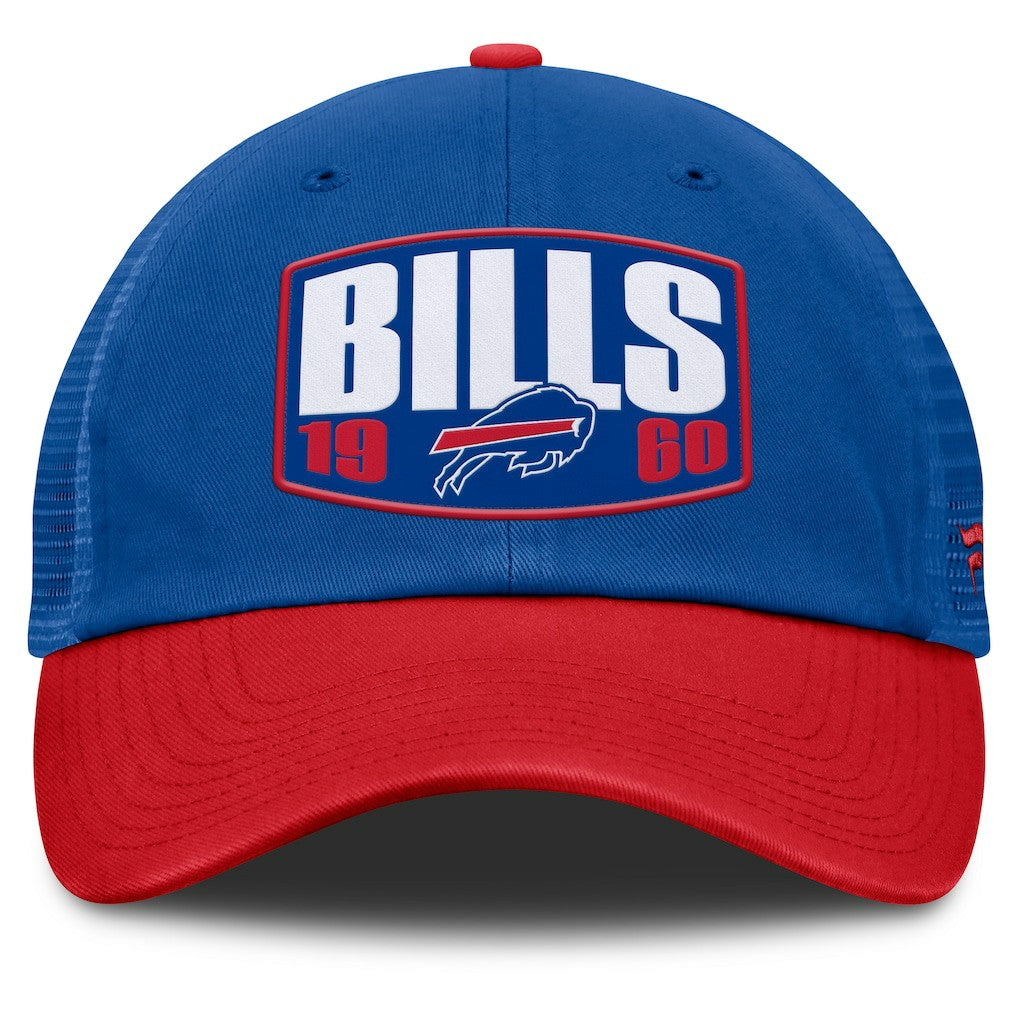 Buffalo Bills Franchise Trucker Adjustable Hat - Royal/Red - Fanatics