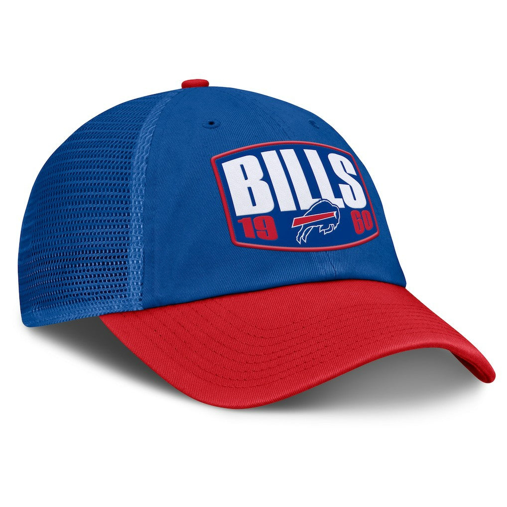 Buffalo Bills Franchise Trucker Adjustable Hat - Royal/Red - Fanatics