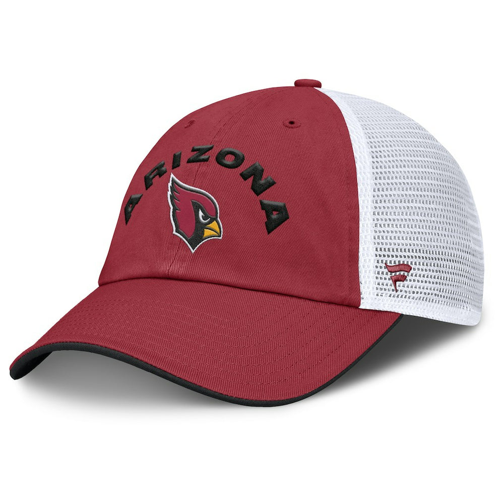 Arizona Cardinals Reverse Trucker Adjustable Hat - Cardinal/White - Fanatics