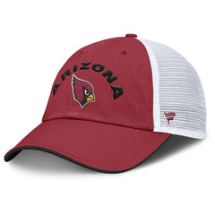Arizona Cardinals Reverse Trucker Adjustable Hat - Cardinal/White - Fanatics