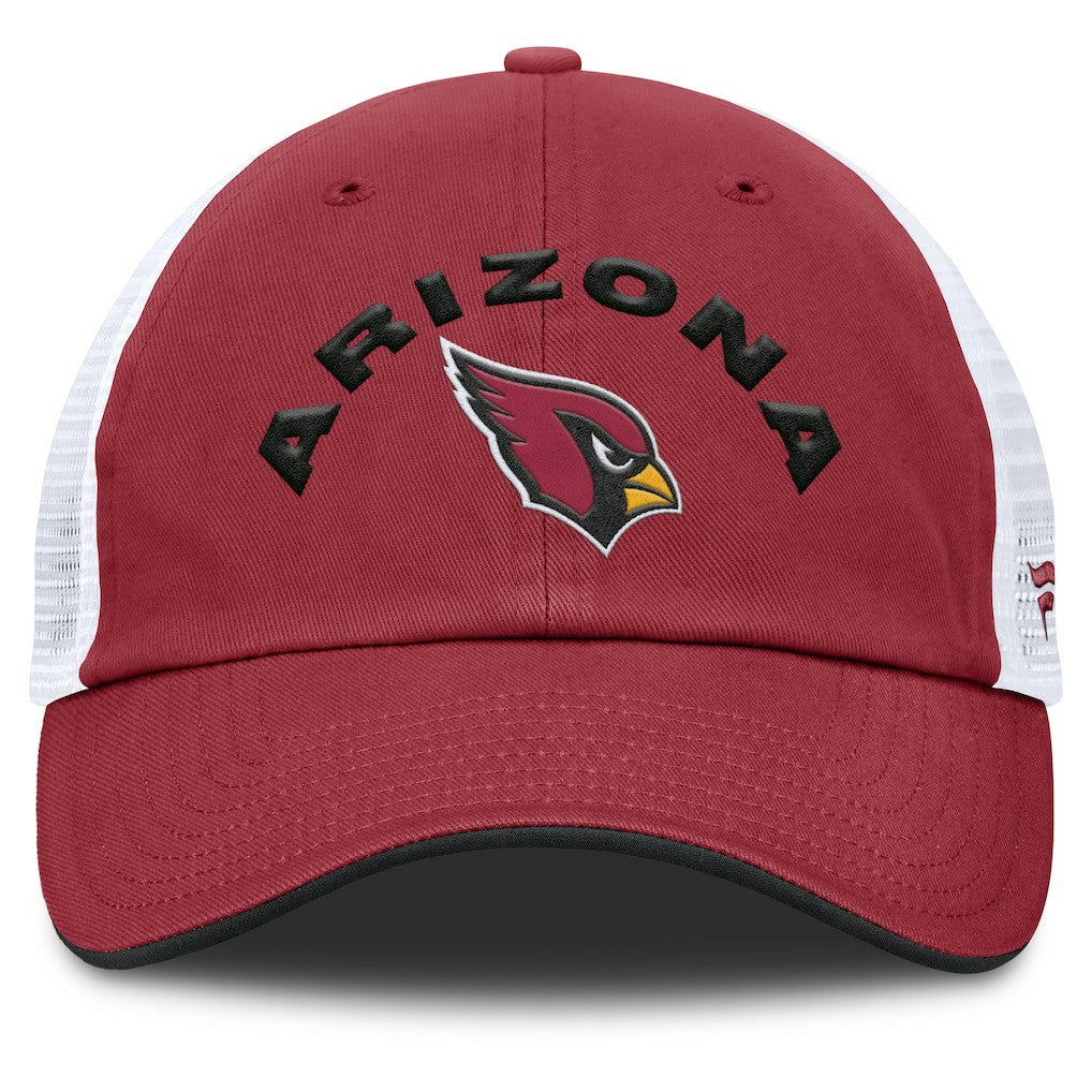Arizona Cardinals Reverse Trucker Adjustable Hat - Cardinal/White - Fanatics