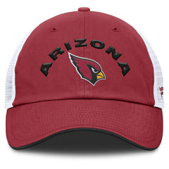 Arizona Cardinals Reverse Trucker Adjustable Hat - Cardinal/White - Fanatics