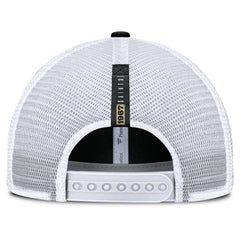 New Orleans Saints Reverse Trucker Adjustable Hat - Black/White - Fanatics