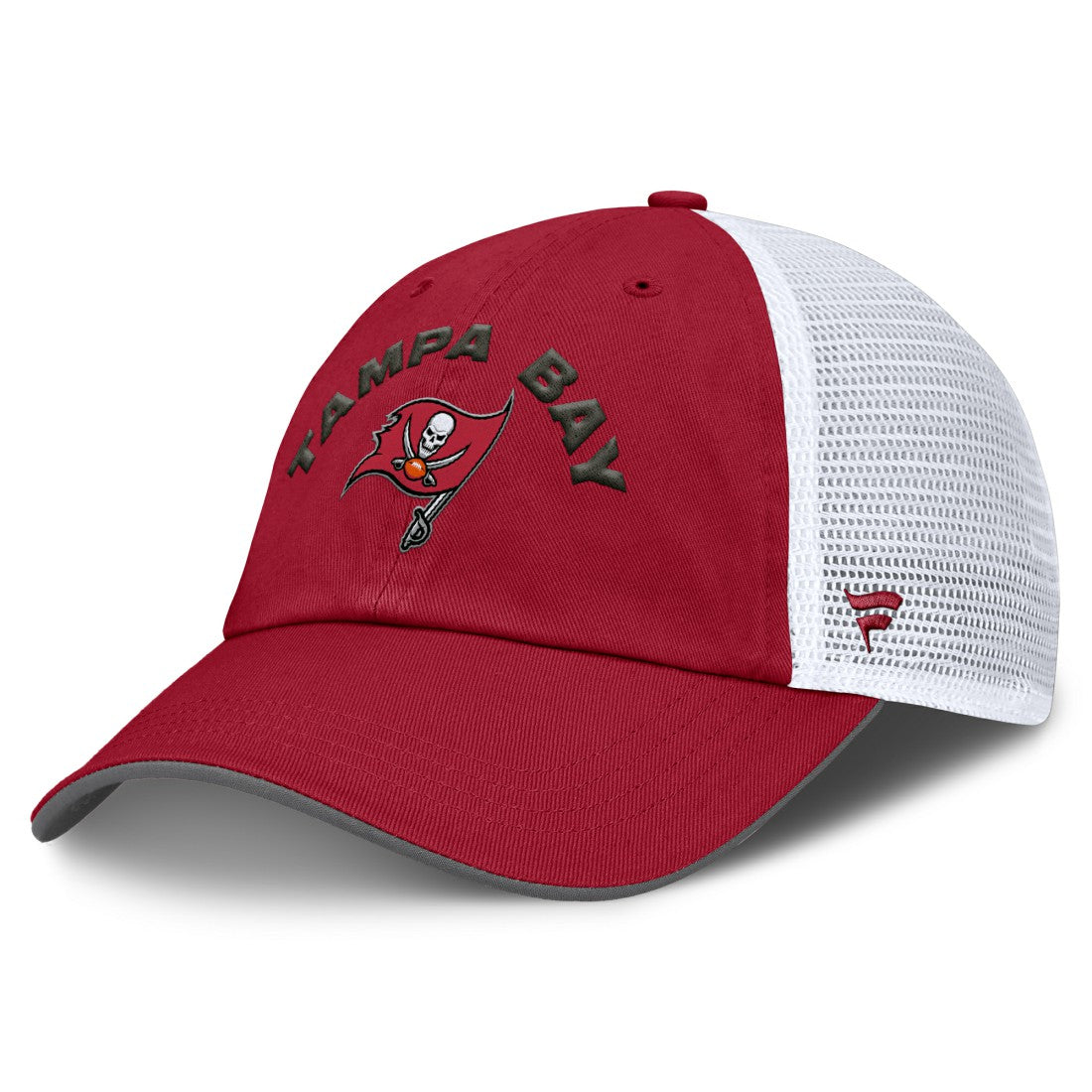 Tampa Bay Buccaneers Reverse Trucker Adjustable Hat - Red/White - Fanatics