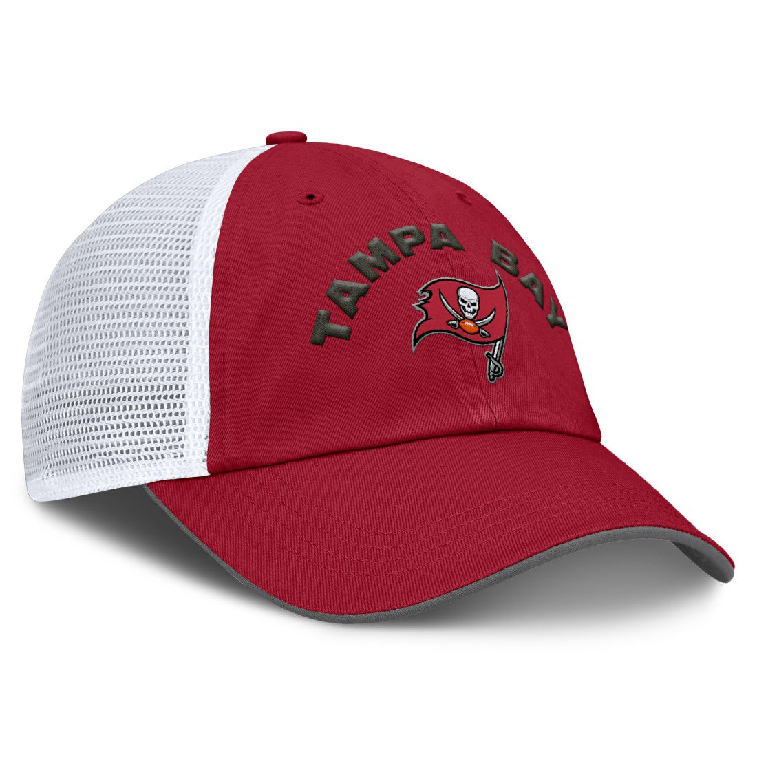 Tampa Bay Buccaneers Reverse Trucker Adjustable Hat - Red/White - Fanatics