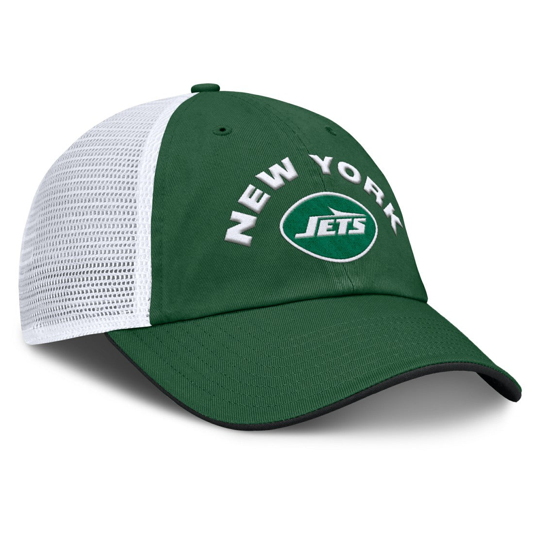 New York Jets Reverse Trucker Adjustable Hat - Green/White - Fanatics