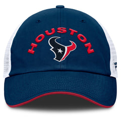 Houston Texans Reverse Trucker Adjustable Hat - Navy/White - Fanatics