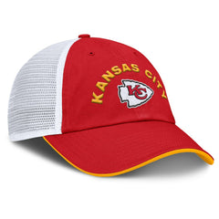Kansas City Chiefs Reverse Trucker Adjustable Hat - Red/White - Fanatics