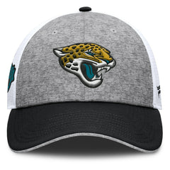 Jacksonville Jaguars Option Trucker Adjustable Hat - Gray/Black - Fanatics