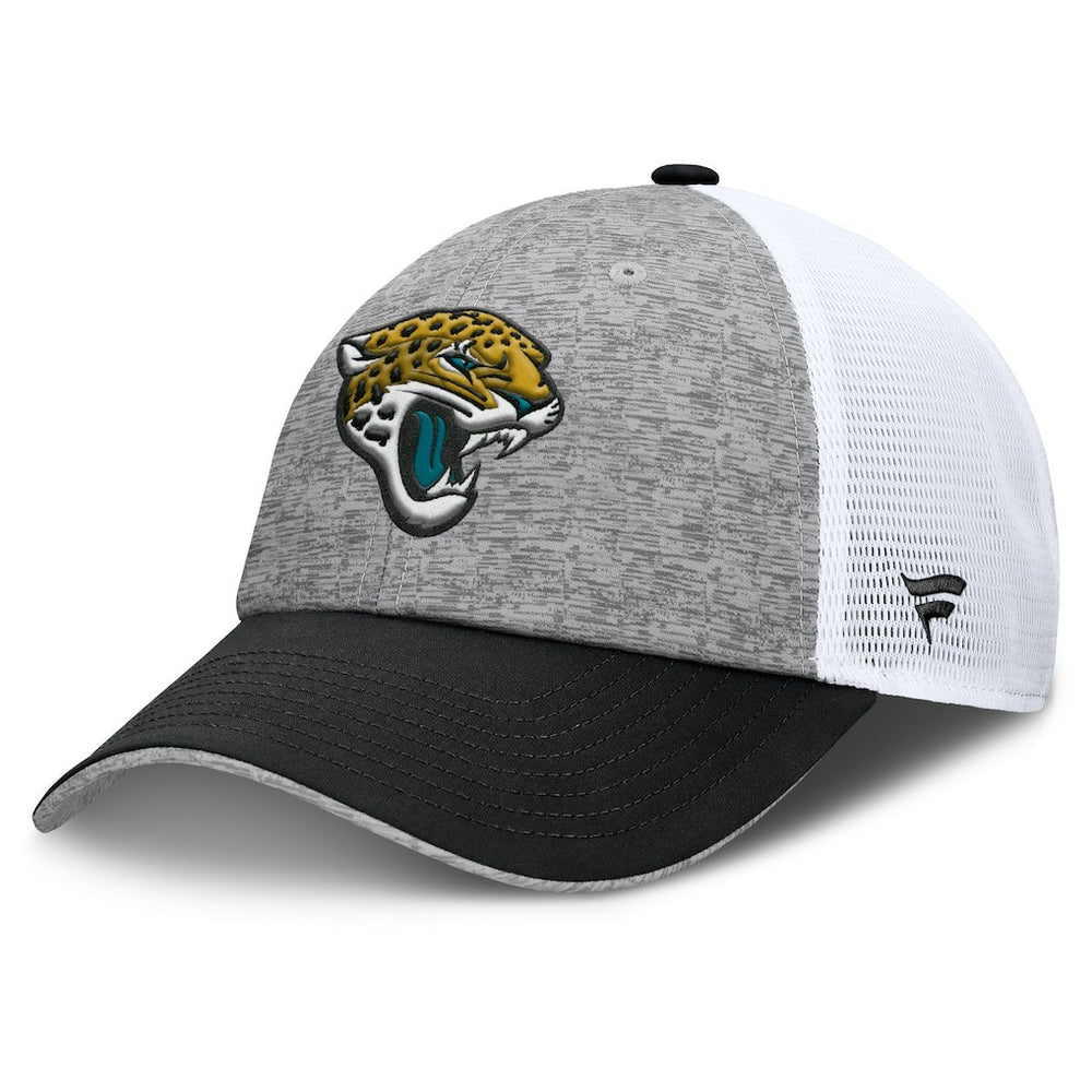 Jacksonville Jaguars Option Trucker Adjustable Hat - Gray/Black - Fanatics