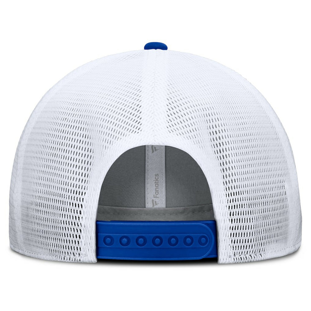 Los Angeles Rams Option Trucker Adjustable Hat - Gray/Royal - Fanatics