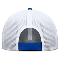 Los Angeles Rams Option Trucker Adjustable Hat - Gray/Royal - Fanatics